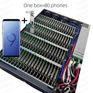 Placa base para granja de teléfonos de 80 puertos, 100 unidades usadas, para gestión integrada de 50 teléfonos con software de gestión múltiple - Product Image 1