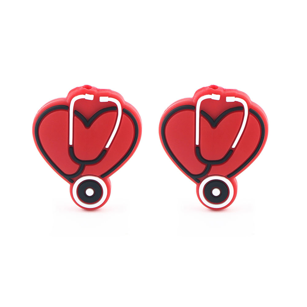 หูฟังของแพทย์สีแดงเข้ม SA187