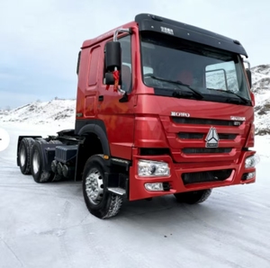 Tractocamión HOWO Usado en Buenas Condiciones, 6x4, Camión Pesado <span class=keywords><strong>de</strong></span> <span class=keywords><strong>Segunda</strong></span> <span class=keywords><strong>Mano</strong></span>, <span class=keywords><strong>Cabeza</strong></span> <span class=keywords><strong>Tractora</strong></span>, Precio Económico - Product Image 1