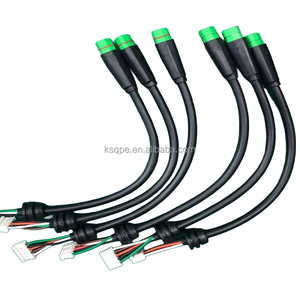 Câble de vélo électrique personnalisable, connecteur étanche, faisceau de câbles étanche - Product Image 1