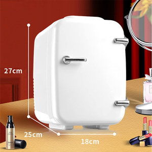 Réfrigérateur rétro en plastique pour le véhicule, réfrigérateur Portable, pour la voiture et la maison, petit réfrigérateur pour maquillage, à <span class=keywords><strong>vendre</strong></span>, 12 l 4l - Product Image 6