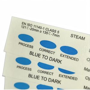 Tiras Indicadoras Químicas Multiusos CLASE 5 para Prueba <span class=keywords><strong>de</strong></span> Esterilización a Alta Temperatura y Alta Presión, 200PCS/CAJA - Product Image 2