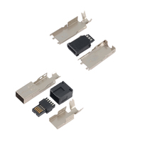 1394 connecteur USB 6 broches/9 broches prise mâle vers prise femelle SMT et montage de borne à souder pour servomoteur