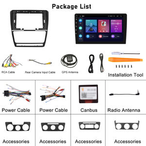 Autoradio Android Podofo 10,1 pouces avec CarPlay et Android Auto sans fil, GPS, WIFI, Hifi, EQ, FM, RDS pour Skoda Octavia 2004-2014 - Product Image 6