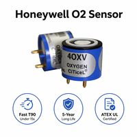 Modul Sensor Oksigen Keluaran Stabil Elektrokimia 0-100% Vol Sinyal Akurat dan Andal untuk Detektor Gas Industri OEM&ODM