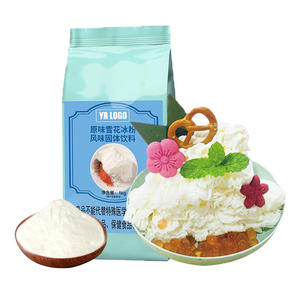 Polvo de Hielo en Polvo con Sabor a Leche, Tipo Copo de Nieve, Premium, 1 kg, para Helados y Postres Congelados, en Bolsa, para Uso Industrial - Product Image 4