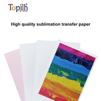 100 feuilles de papier de sublimation à taux de transfert élevé, séchage rapide, impression HD pour tasses vierges de sublimation, approvisionnement en gros Topjlh