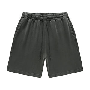 Joggers décontractés lourds Premium 450g Pantalon de sport à cordon lavé - Product Image 1