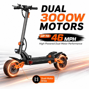 Monopattino Elettrico Pieghevole Unisex a Lunga Autonomia con Batteria al Litio 60V, Pneumatici da 10 Pollici, Alta Velocità, per Città e Università - Spedizione da Magazzino USA - Product Image 3