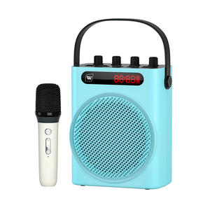 Amplificador de Voz Portátil, Altavoz PA, Micrófono UHG, Sistema de Altavoces Portátil para Interiores, Micrófono de Mano - Product Image 1