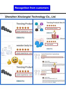 Profesional 4-Piece Set terapi bekam silikon perangkat bekam isap pengurang lemak tubuh - Product Image 5