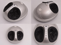 Appareil de massage des pieds Shiatsu, appareil de massage des pieds automatique avec pétrissage, roulement, compression d'air et thérapie thermique