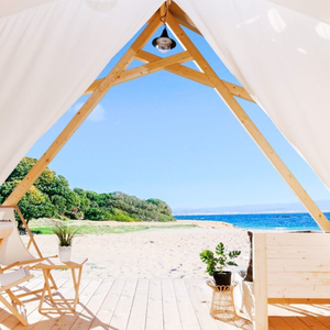 Tente de luxe de 24 m², tente de safari, glamping, lodge de safari, imperméable, fabrication sur mesure, escapades uniques, maison en bois - Product Image 2