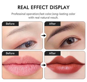<span class=keywords><strong>สี</strong></span><span class=keywords><strong>สัก</strong></span>คิ้วแบบกึ่งถาวรและถาวร ยี่ห้อ OEM Original WENYU ออร์แกนิค สำหรับแต่งหน้าแบบถาวร  ขนาด 15 มล. 19 <span class=keywords><strong>สี</strong></span> สำหรับ<span class=keywords><strong>สัก</strong></span>ปาก คิ้ว และศิลปะบนร่างกาย - Product Image 6