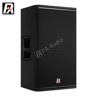 Haut-parleur passif MJaudio NX 915-A 4 canaux 15 pouces en plastique 500W XLR 8 Ohm 123dB SNR Son surround professionnel pour scène Titane