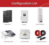 Système hybride haute tension triphasé Deye 30/50/80kW avec onduleur solaire photovoltaïque et batterie de stockage d'énergie LifePO4