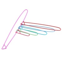 Outil de tricotage en aluminium, marqueurs de points de verrouillage, aiguille à tricoter, Clip, crochet, marqueurs de points pour la fabrication de pulls, vente en gros