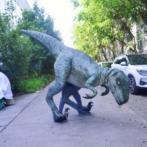 Disfraz <span class=keywords><strong>de</strong></span> dinosaurio Visible Cetdino Animatronic para <span class=keywords><strong>parques</strong></span>, juego <span class=keywords><strong>de</strong></span> atracción, traje <span class=keywords><strong>de</strong></span> dinosaurio con piernas desnudas - Product Image 4