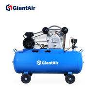 GiantAir Máy Nén Khí Điều Khiển Đai Ac 230V 2hp 2 Hp Giá Tốt Nhất Máy Nén Khí 100L 3Hp