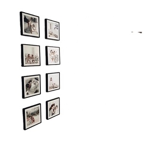 Repositionnable En Plastique DIY Photo Cadres Ensemble Mixtiles 8x8 pouces 8x8inch - Product Image 1
