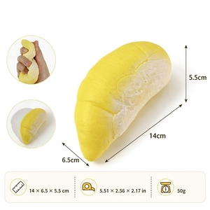 Milk Scented PVC Durian Squishy Toy Sensory Stress Relief <b>Fidget</b> Toy for Kids & Teens Gift - Product Image 4