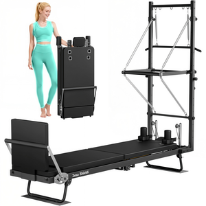 Máquina de Pilates Reformer Ajustable Directa de Fábrica, Cama de Pilates Core Semi-Elevada con Torre - Product Image 3