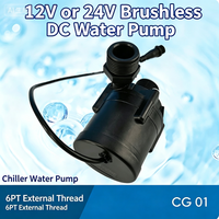 Pompe à eau et machine à glace sans balais de 55 watts pour usage commercial, agriculture, applications médicales et esthétiques - Système de refroidissement intelligent