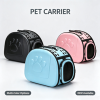 Nouveau Sac à Dos Souple pour Animaux de Compagnie, Homologué Avion, en EVA et Polyester, Résistant, Tendance, Classique, Luxe, avec Fermeture Éclair Solide