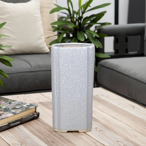 Yixing Céladon Cylindre Céramique Émaillée Bonsaï Arbre Pot Floral Décoratif Plante Pots pour <span class=keywords><strong>Jardin</strong></span> et Salon Pot De Fleur Planteur - Product Image 1