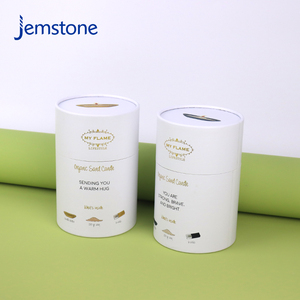 Emballage personnalisé en tube pour bougies et bocaux en verre avec un design éco-responsable, du papier recyclable et une impression haut de gamme - Product Image 3