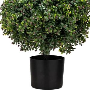 Venta al por mayor barato interior al aire libre gran falso <span class=keywords><strong>olivo</strong></span> artificial árbol frutal boj topiary dejar bonsái - Product Image 6