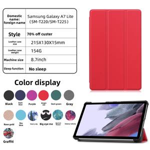 Custodia personalizzata da 8.7 pollici con supporto magnetico per custodia protettiva in stile Business per <span class=keywords><strong>Samsung</strong></span> Tab <span class=keywords><strong>A7</strong></span> <span class=keywords><strong>Lite</strong></span> T220/T225 <span class=keywords><strong>Tablet</strong></span> da 8.4 pollici - Product Image 1