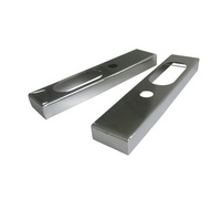 Pièces de serrure de porte de précision en acier inoxydable, fabrication sur mesure, revêtement PVD, polissage, emboutissage profond