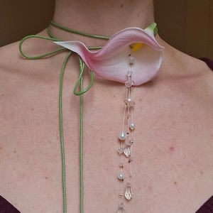 Chaîne de jambe bohème en cristal, chaîne de corps pour <span class=keywords><strong>bikini</strong></span>, tenue de plage, harnais de taille, bijoux - Product Image 4