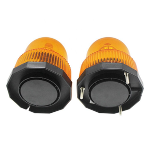 Luz Estroboscópica Giratoria LED Roja de 0-120 <span class=keywords><strong>dB</strong></span> con Zumbador, 100-240 V CA, Amplio Rango de Voltaje - Product Image 5