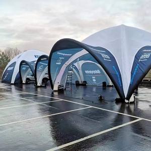 Tenda Promosi Inflatable Custom Brand Full-Color Dye Sublimation, Tenda Kanopi & Tenda Spider Sesuai Permintaan - Product Image 1