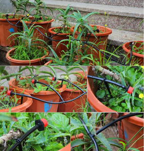 Sistema di <span class=keywords><strong>Irrigazione</strong></span> da Giardino con Microtubi in Plastica di Alta Qualità, <span class=keywords><strong>Tubo</strong></span> in PVC Morbido Nero/Bianco per Microirrigatori o Gocciolatori - Product Image 5