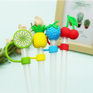 Adornos 3D de Animales (Conejo, Oso, Perro) de 10mm para Tapas de Pajitas, Accesorios para Bar - Product Image 5