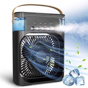 <span class=keywords><strong>Ventilateur</strong></span> intelligent à cinq jets avec humidificateur, <span class=keywords><strong>ventilateur</strong></span> de bureau <span class=keywords><strong>silencieux</strong></span> à refroidissement par eau pour étudiants, humidification et rafraîchissement de l'air - Product Image 4