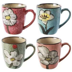 Customizable Handmade Cartoon Ceramic Coffee Mugs <b>Simple</b> <b>Microwave</b> Dishwasher Safe Food Safe Reusable Cafe Business Stocked - Product Image 2