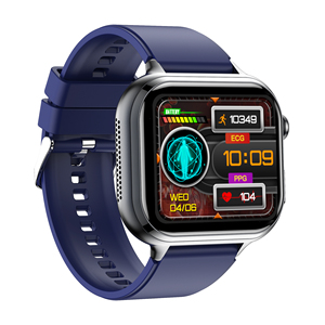 Reloj inteligente de lujo DF TK17 de alta calidad 1,91 "Retina SOS ECG Frecuencia cardíaca Reproducir música BT Llamada Reloj deportivo para hombres - Product Image 1