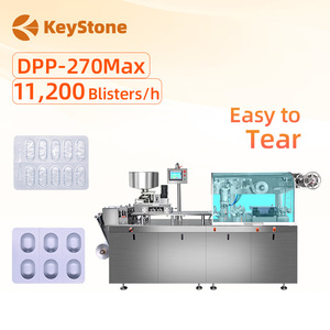 เครื่องบรรจุภัณฑ์แบบอัตโนมัติ DPP-270max สำหรับบรรจุยาเม็ดอะลูมิเนียมพลาสติกและยาแคปซูลเจลแบบนิ่ม - Product Image 1