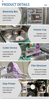 Packing Sugar Granule Candy Making and Salt Vertical Automatic Snack Food Weighing Seeds Packaging Bags Small Beans Machine