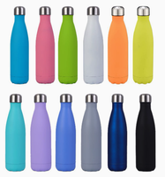 Bouteille d'eau isotherme double paroi en acier inoxydable SL Custom Sports 500ml/750ml, durable, portable, garde au chaud et au froid, sans BPA