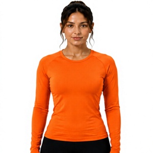 Tunique médicale confortable à manches longues pour femme, extensible et respirante, sous-vêtement d'infirmière, uniforme de travail hospitalier, personnalisable OEM ODM - Product Image 1