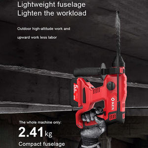 <span class=keywords><strong>KEN</strong></span> BL2120 Marteau perforateur sans balais 20V Marteau perforateur rotatif sans fil Tournevis électrique multifonctionnel Ensemble d'outils électriques - Product Image 6