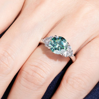 Bague en argent sterling 925 de la marque MuShan, sertie de moissanite VVS, bague scintillante pour femmes, plaquée or véritable 18 carats, bijoux brevetés MST