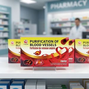 Thé de purification des vaisseaux sanguins à la formule puissante, boîte de 80g |   Mélange d'herbes naturelles pour la <span class=keywords><strong>santé</strong></span> cardiaque <span class=keywords><strong>et</strong></span> le soutien de la circulation sanguine, 10 sachets - Product Image 6