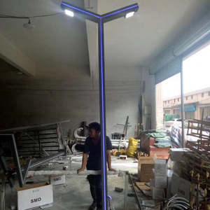 ไฟถนนโซลาร์เซลล์ LED 6 เมตร อลูมิเนียมอัลลอยด์ โมโนซิลิคอน พร้อมรีโมทคอนโทรล สำหรับให้แสงสว่างบนถนน - Product Image 3