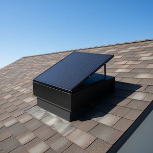 Ventilador de Extracción Solar Inteligente para Techo D0100X3082P 35W con Control Automático de Temperatura, Flujo de Aire de 2400 CFM, Motor de CC sin Escobillas, Deshumidificación - Product Image 2